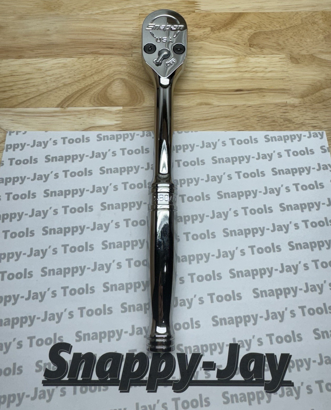 Snap-on Tools USA NEW 1/2” Drive DUAL 80 Standard Length Chrome Ratchet S80A