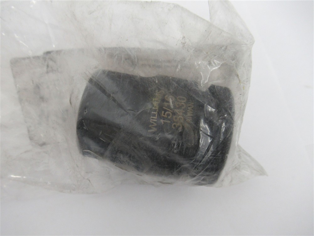 Williams 38430 , 3/4″ Drive , 12 Pt , 15/16″ Impact Socket