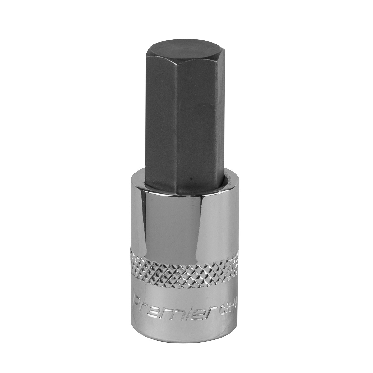 Sealey Hex Socket Bit 12mm 3/8″ Square Drive Forged Chrome Vanadium Steel SBH015