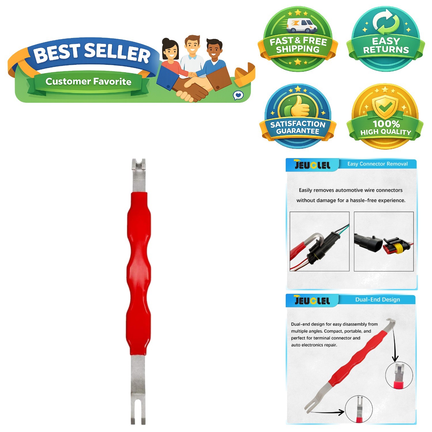 High-Quality Automotive Connector Separator Tool – Durable & Corrosion-Resistant