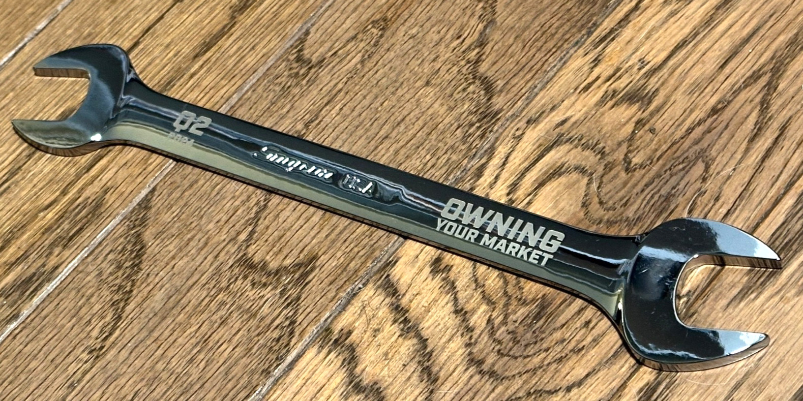 🇺🇸 Snap On Tools DEALER AWARD Wrench OWNING YOUR MARKET Slimline Promo Sales