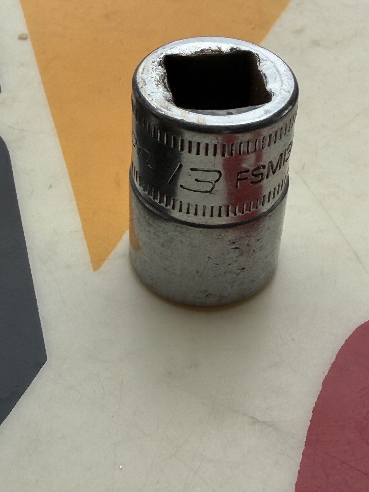 Snap-on FSM131A 13mm 3/8″ Dr. 6-Point Socket USA
