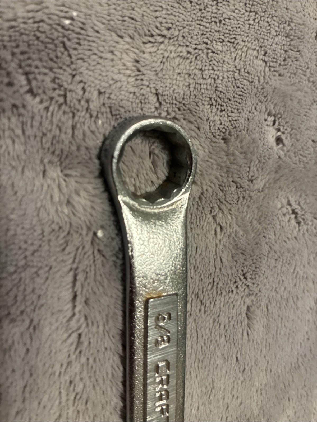 Craftsman 5/8″ x 3/4″ Double Box End Wrench Stubby -VV-43862 12-pt ~ Made in USA