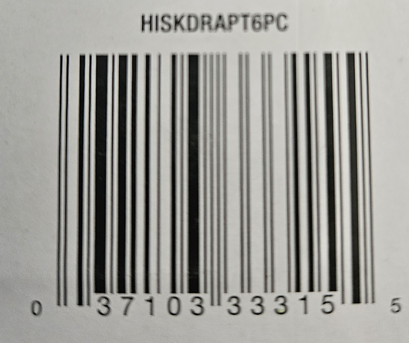 Husky 6 Piece 1/4″ Hex Impact Socket Adapter Set, HISKDRAPT6PC, NEW SEALED