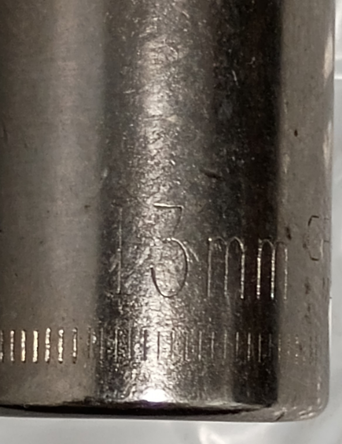 CRAFTSMAN TOOLS USA G43514, 1/4″ DRIVE, 13MM. SOCKET, SHALLOW, 6 POINT.