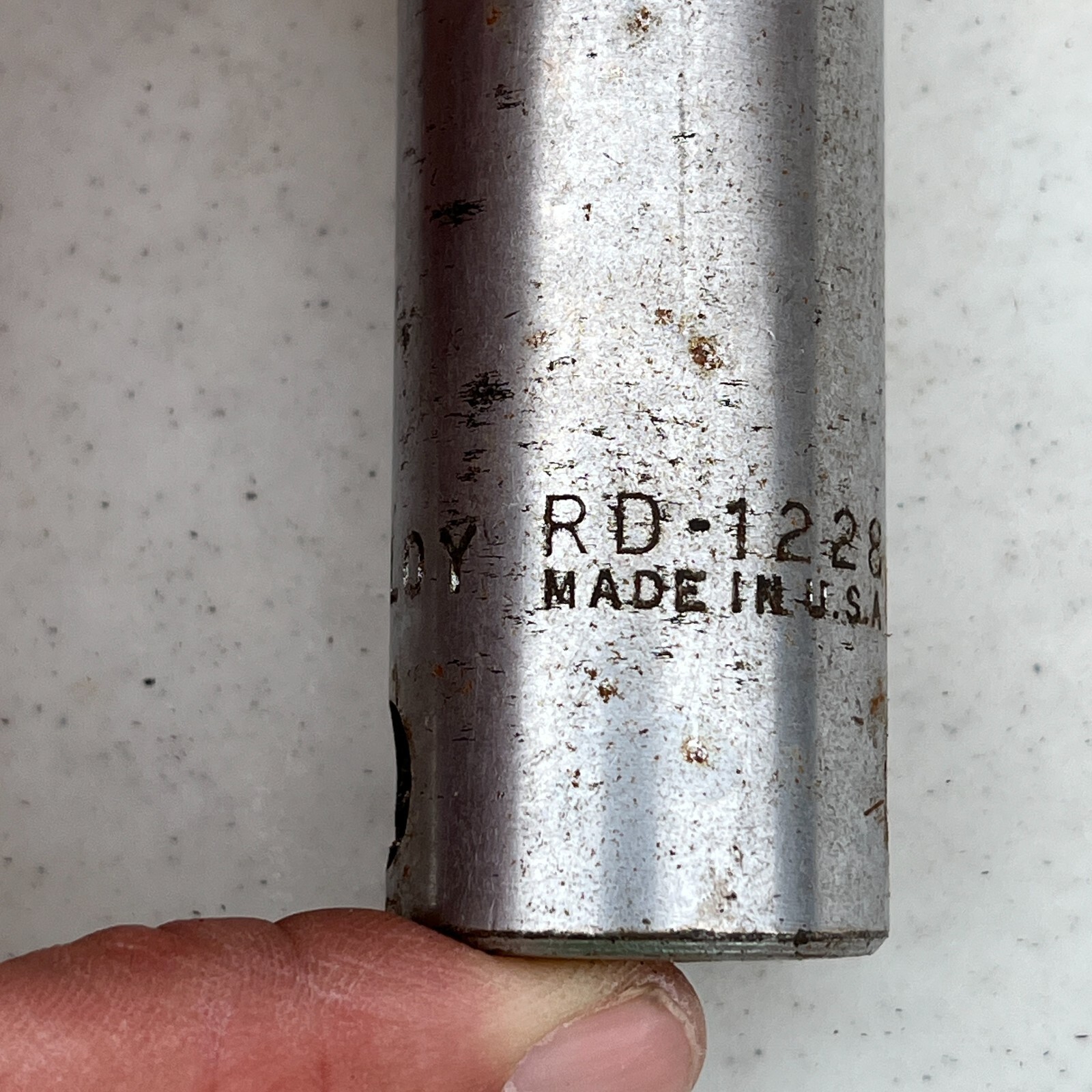 RD USA 7/8″ 12 Point 1/2″ Drive Deep Chrome Socket 1228