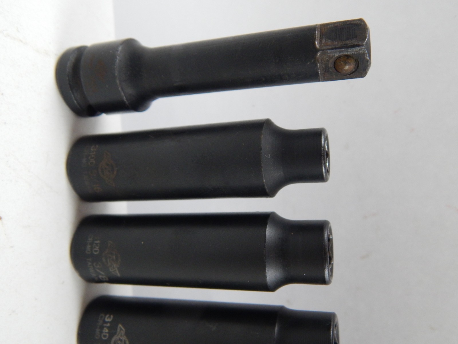 Sunex 3/8” Drive Deep Impact Socket Set 5/16” to 1” SAE & Metric 8mm-22mm 23pc*