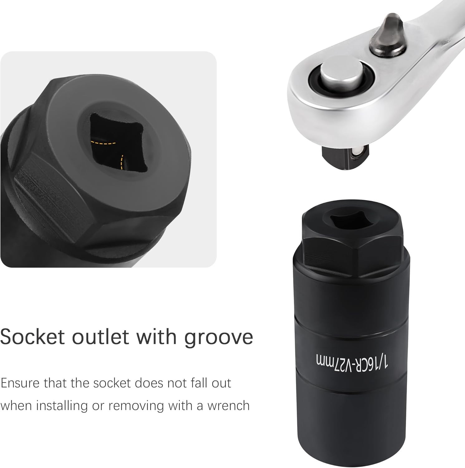 Versatile 1 1/16″ Socket for Quick Oil Sending Unit Removal in Diverse Vehicles