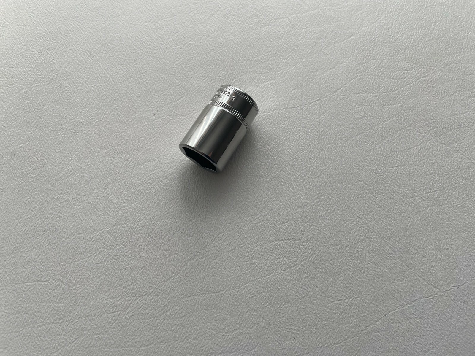 Snap-On Tools NEW 1/4″ Drive 6pt 15mm Metric Semi Deep Chrome Socket TMMS15