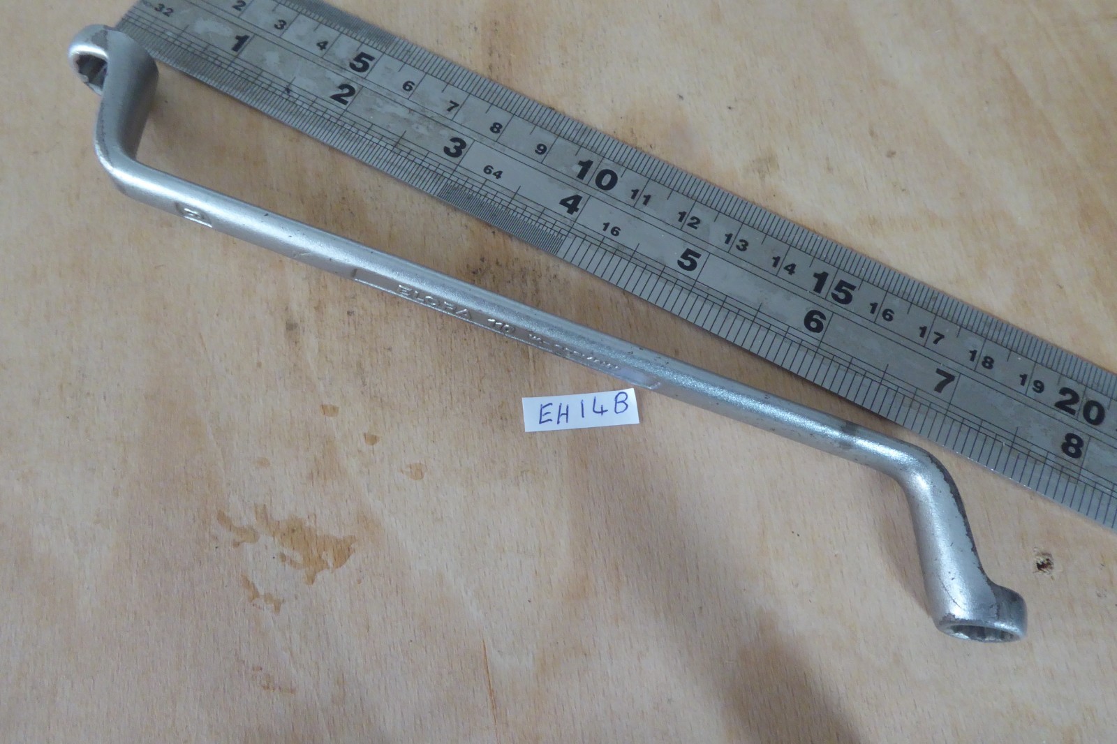 ELORA 110 8 X 9mm cranked ring spanner made in West Germany