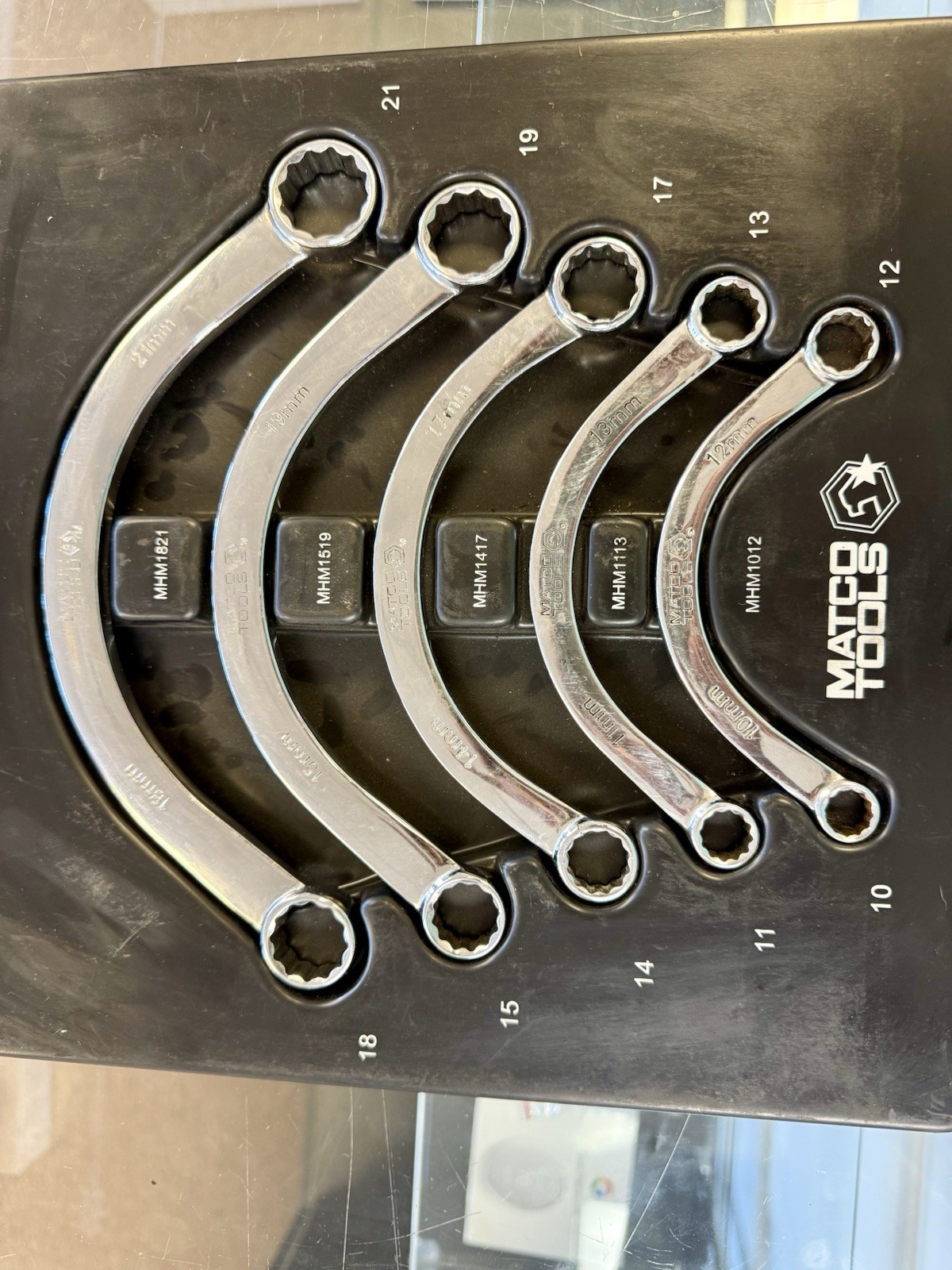 Matco Tools 10-pc Half Moon Wrench Set
