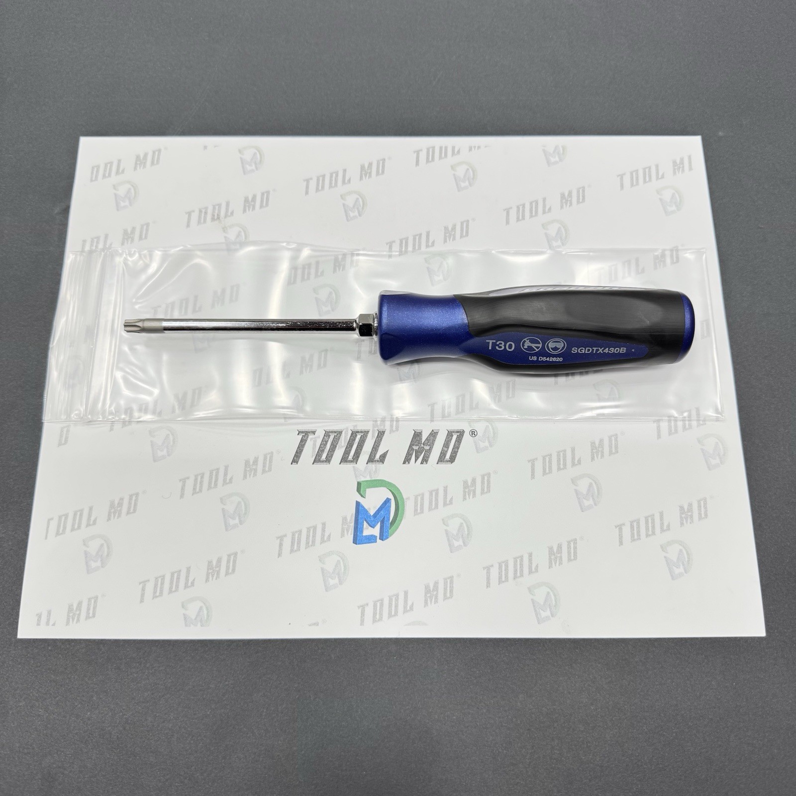Snap-on Tools USA NEW POWER BLUE TORX T30 Tip Soft Grip Screwdriver SGDTX430BMB