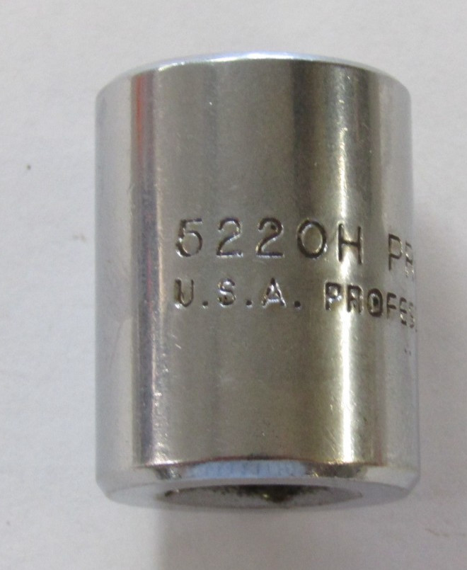 PROTO Professional 3/8, 7/16, 1/2, 9/16, 5/8, 3/4″ SOCKET 3/8″ dr 5224H 5212H