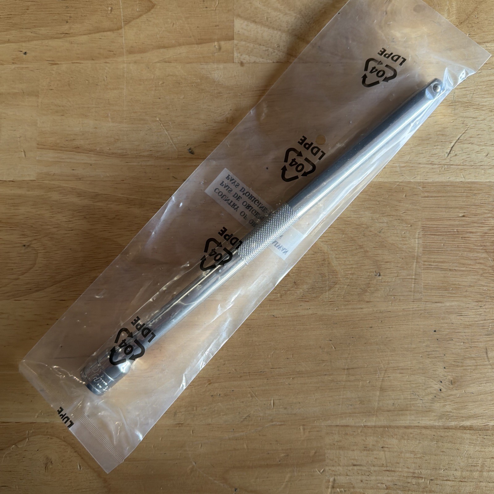 Blue Point Tools 10″ Long Socket Extension 3/8″ Drive Knurled BLPEXTK3810 NEW