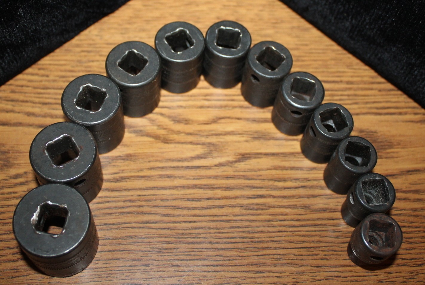 Snap On 6 pt IMFM 3/8″ Dr. 12 pc. Impact Shallow Socket Set 8mm-21mm – NO 10mm