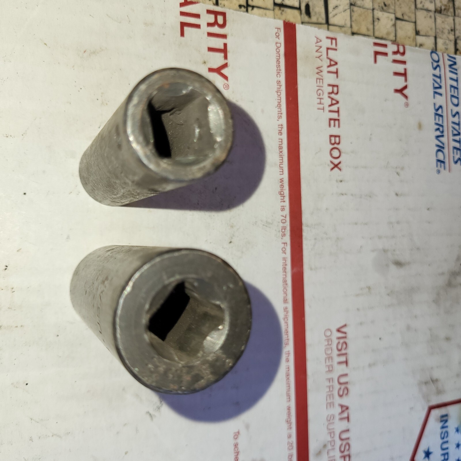 S-K TOOLS 1/2″ Drive SAE Deep Impact Socket PAIR 5/8″ & 13/16″ 6 Point USA
