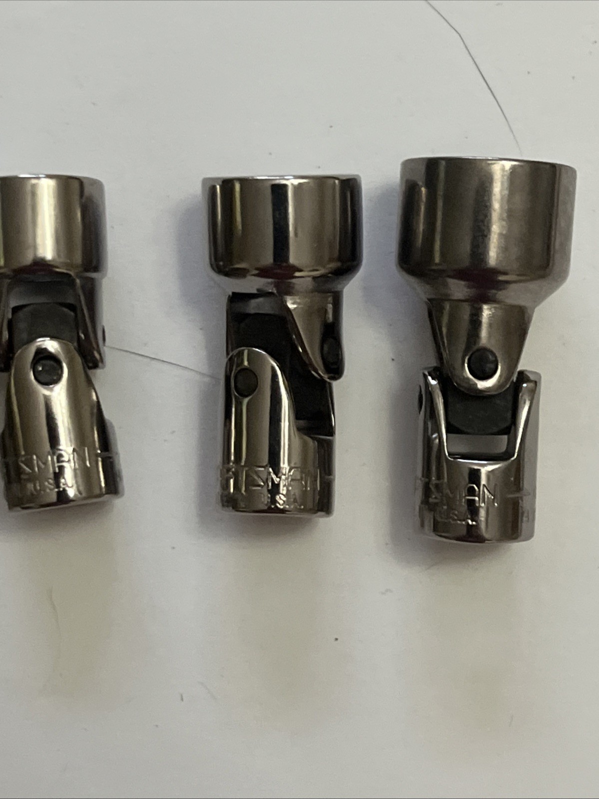 Craftsman 1/4″ Drive SAE Swivel Flex Sockets GK USA 7 pcs 6 Point 3/16″ to 9/16