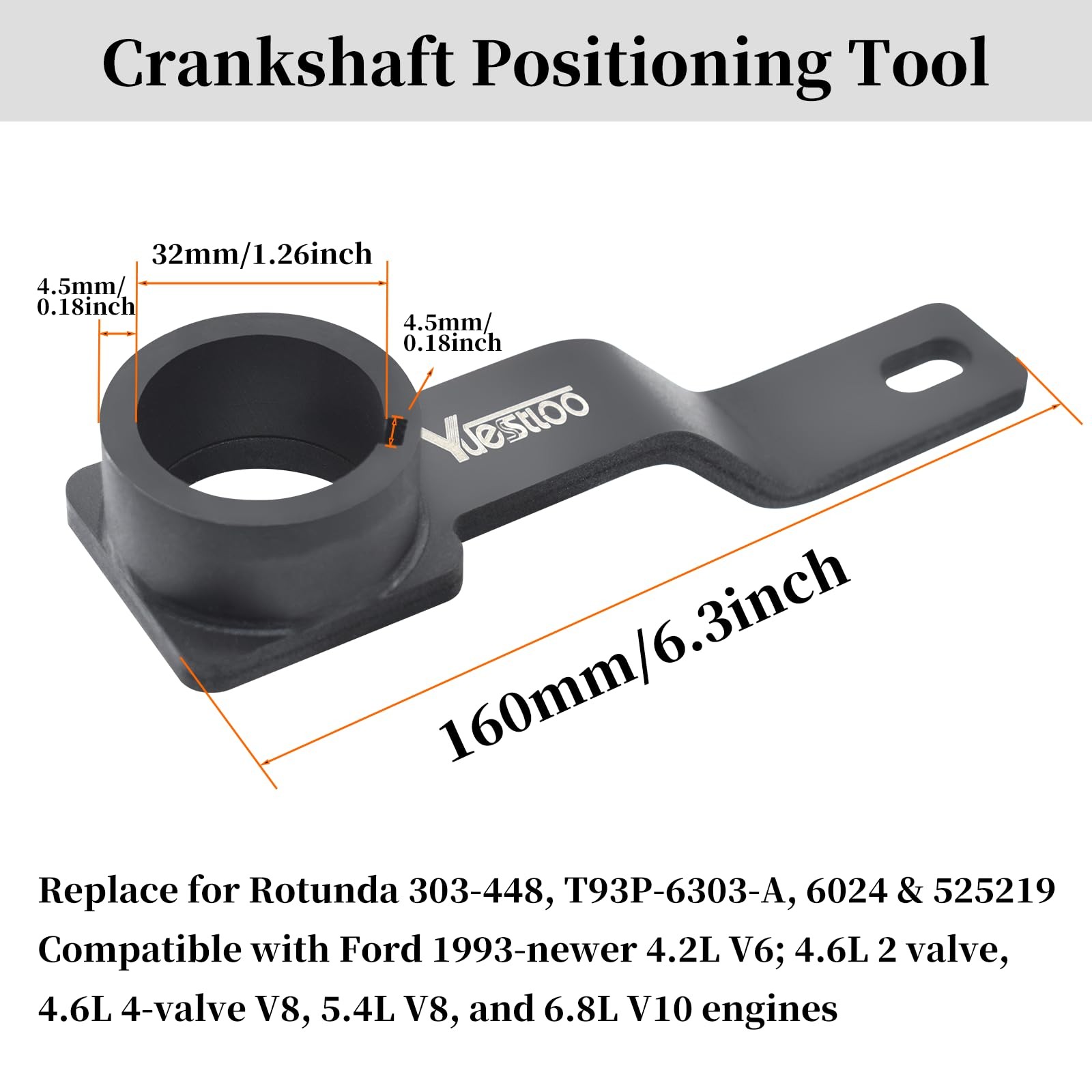 Camshaft Holding Timing Tool 3Pcs Ford F150 Mustang 5.0 Coyote 2018-2023 303-448