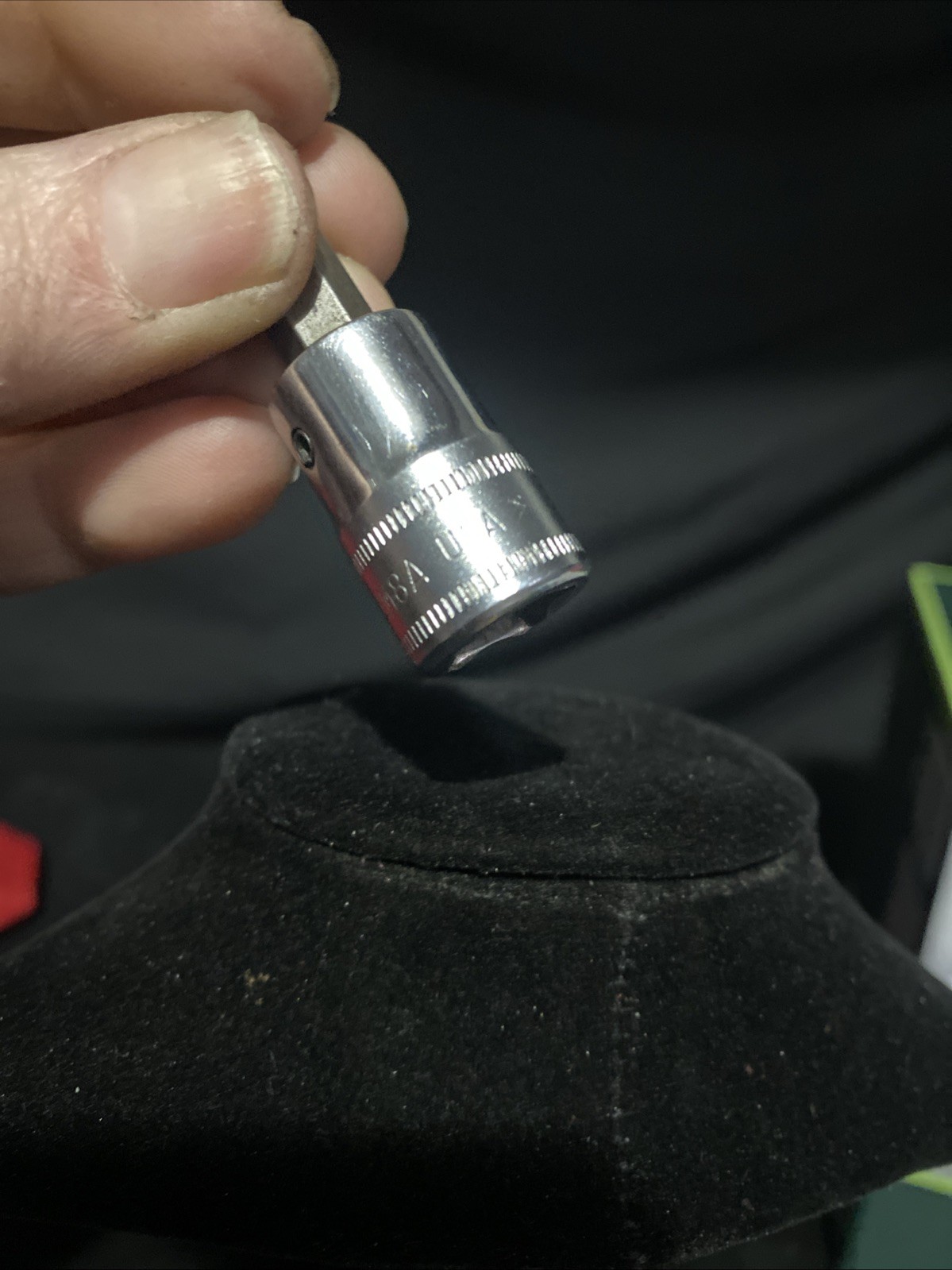 Snap On 3/8″ Drive Metric 8mm Standard Hex Bit Socket Driver FAM8A