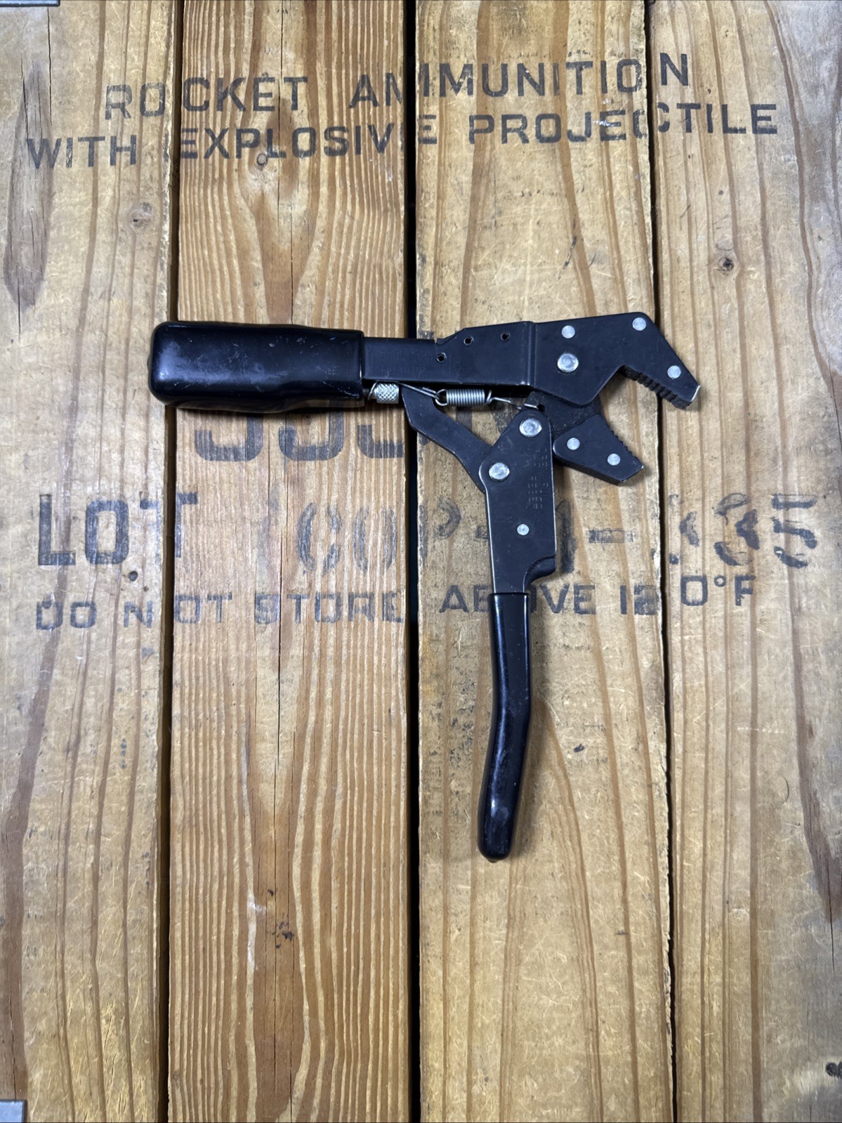 Vintage Craftsman Professional 45307 Auto Lock Pliers Made in USA