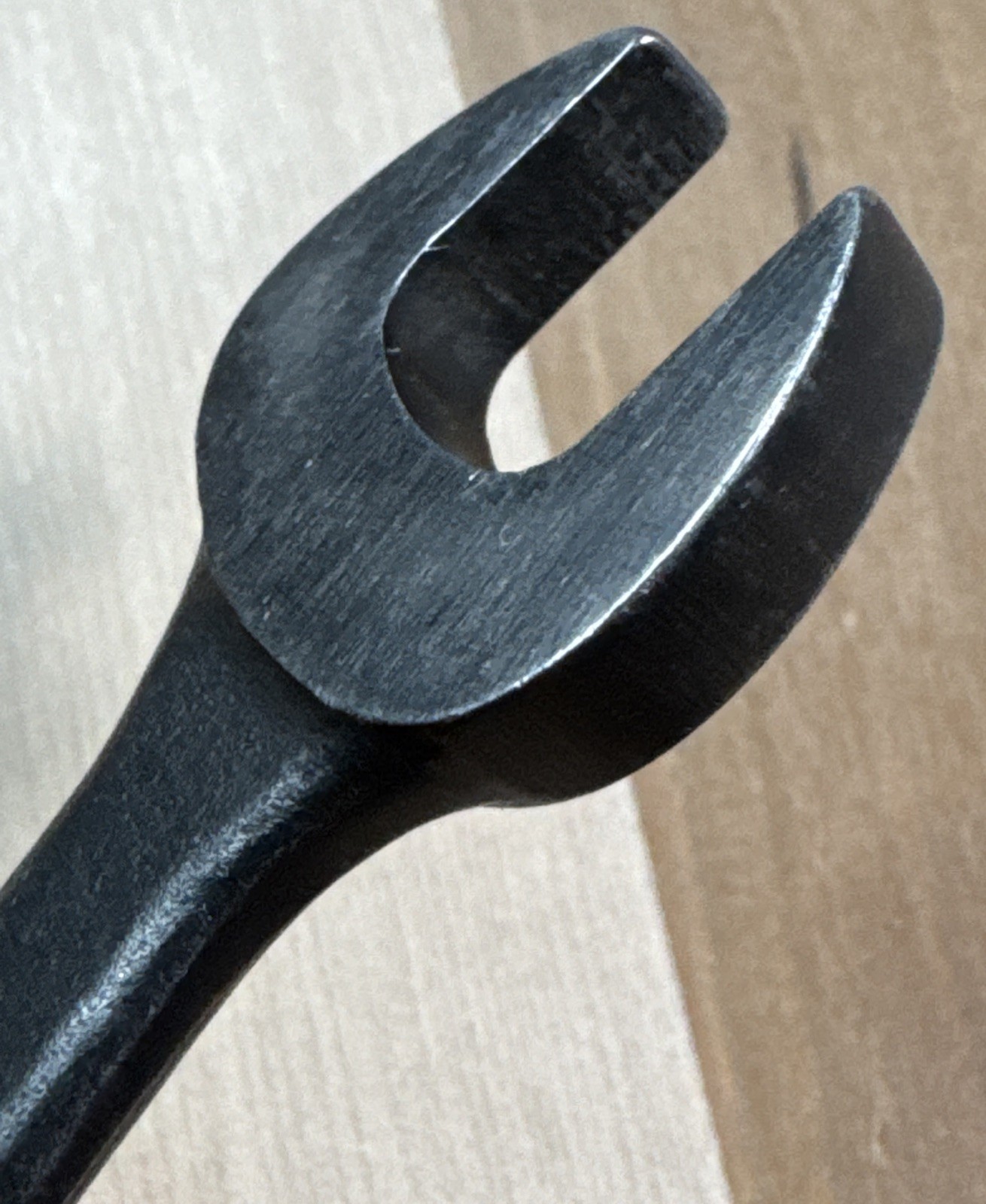 Snap-on 7/16″ x 1/2″ S-1416B Black Industrial Finish Open-end Wrench