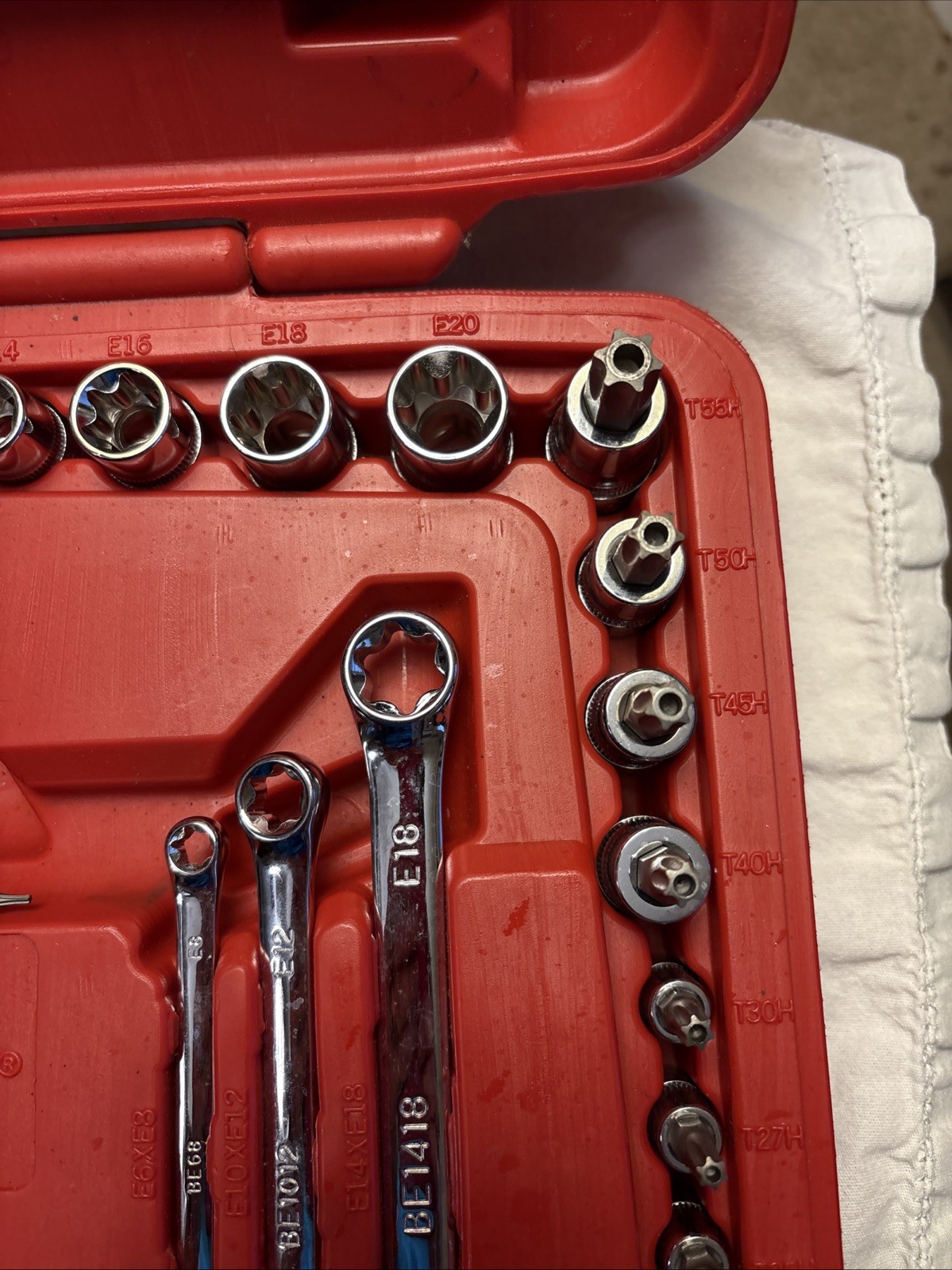 Mac Tools 62pc Star Driver and Wrench Set SMXT62B