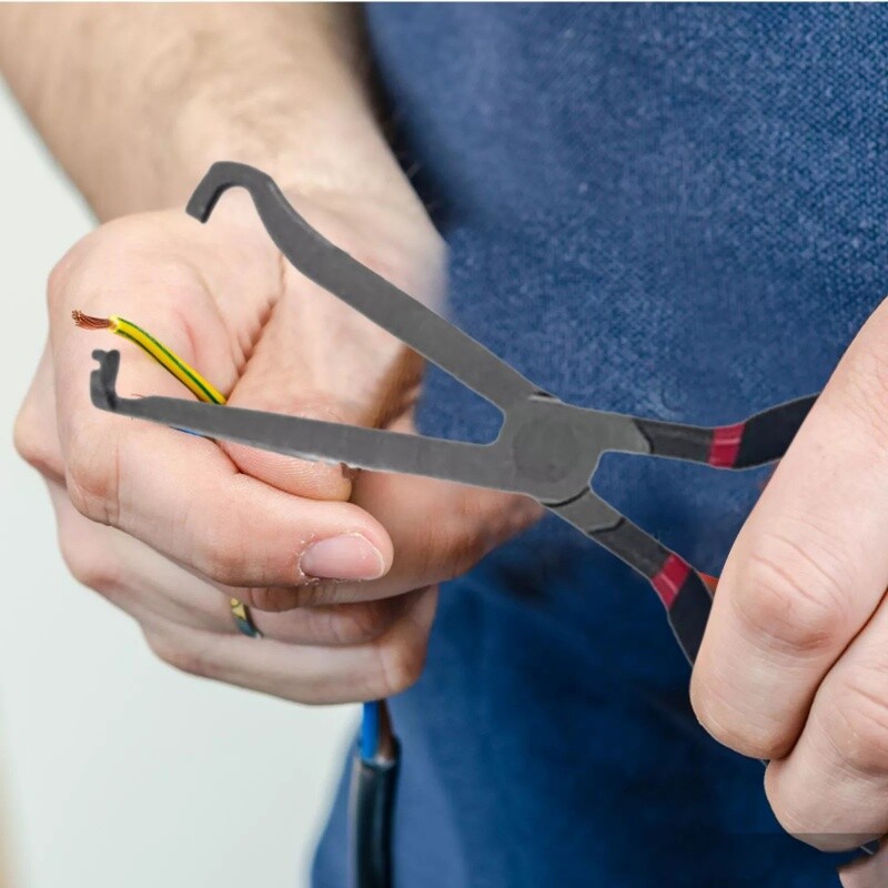 Electrical Disconnect Pliers Fuel Line Clip Spark Plug Removal Repair Tools