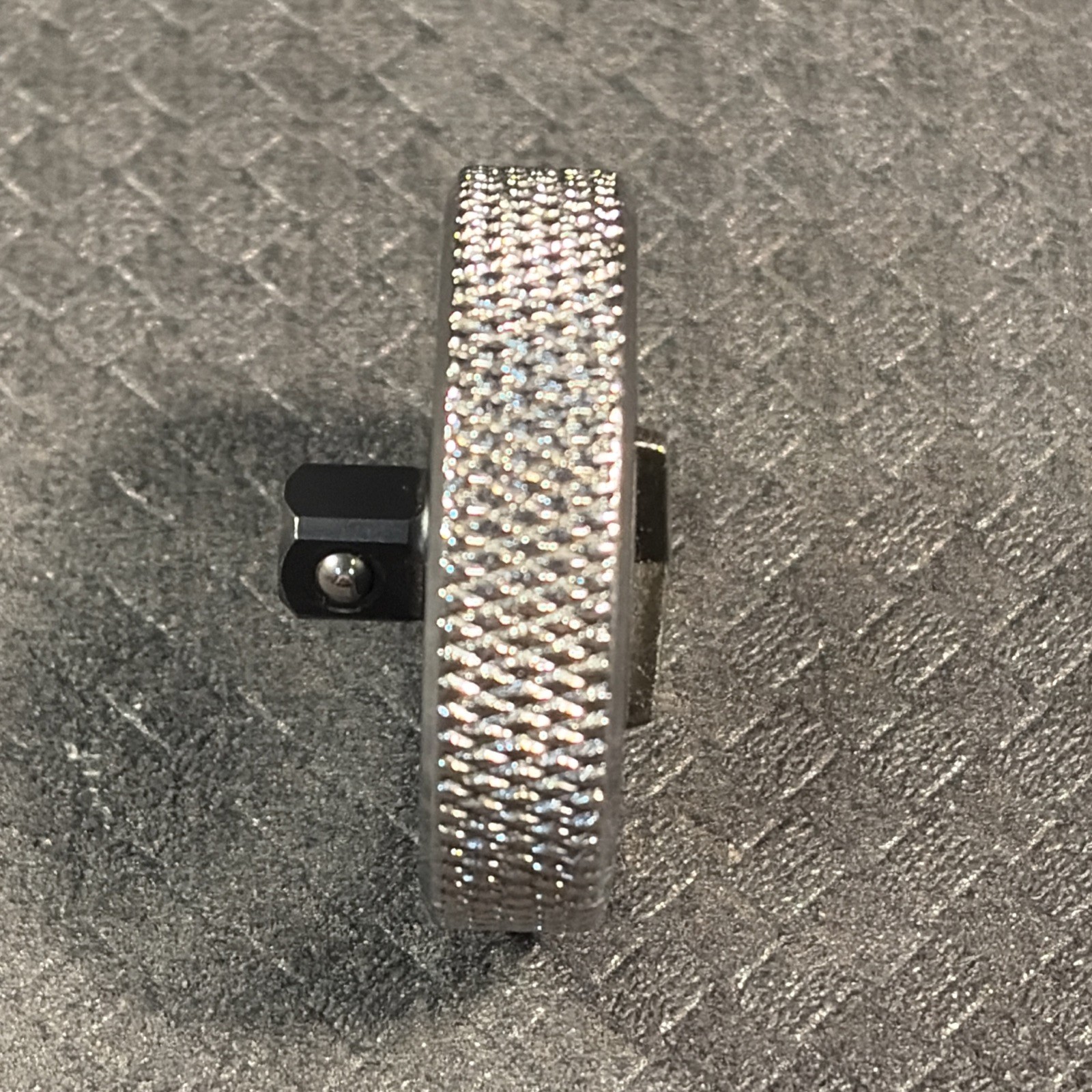 NICE Snap-on Tools 1/4” Drive Finger Tip Round Head Ratchet / TS72 Knurled Grip