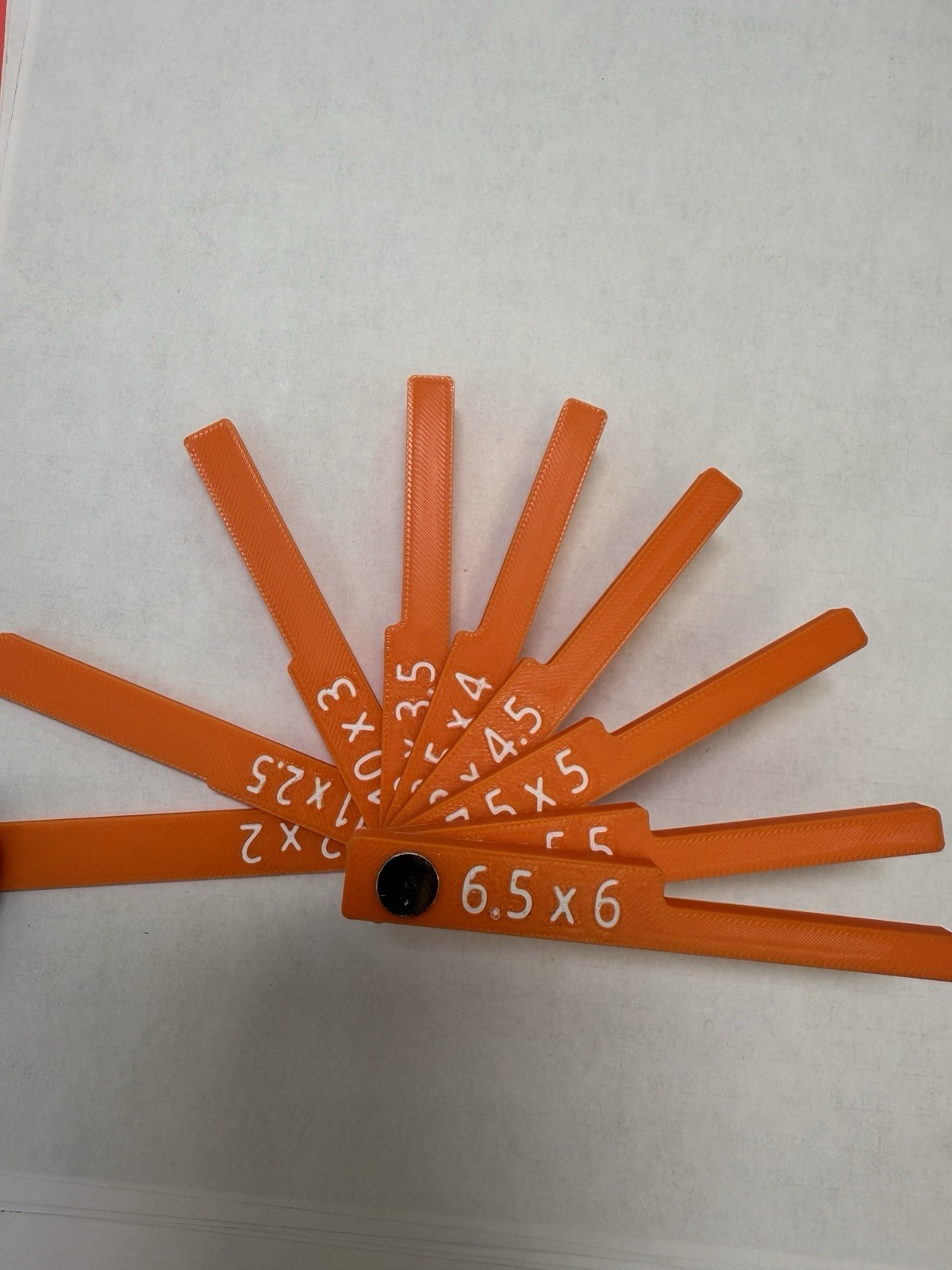 Auto Body Panel Gap Gauge
