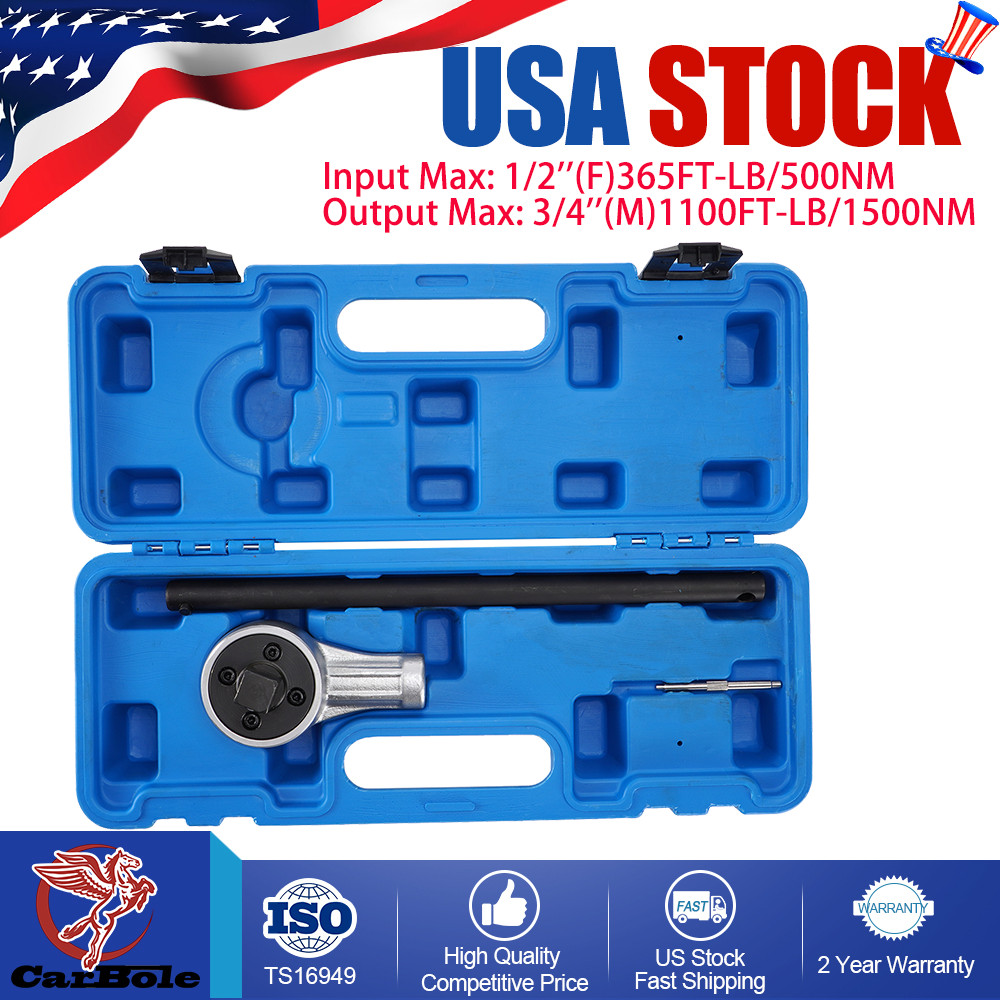 Torque Multiplier Power Wrench 3/4″ 2,200 Foot-Pound Professional Grade 03716B