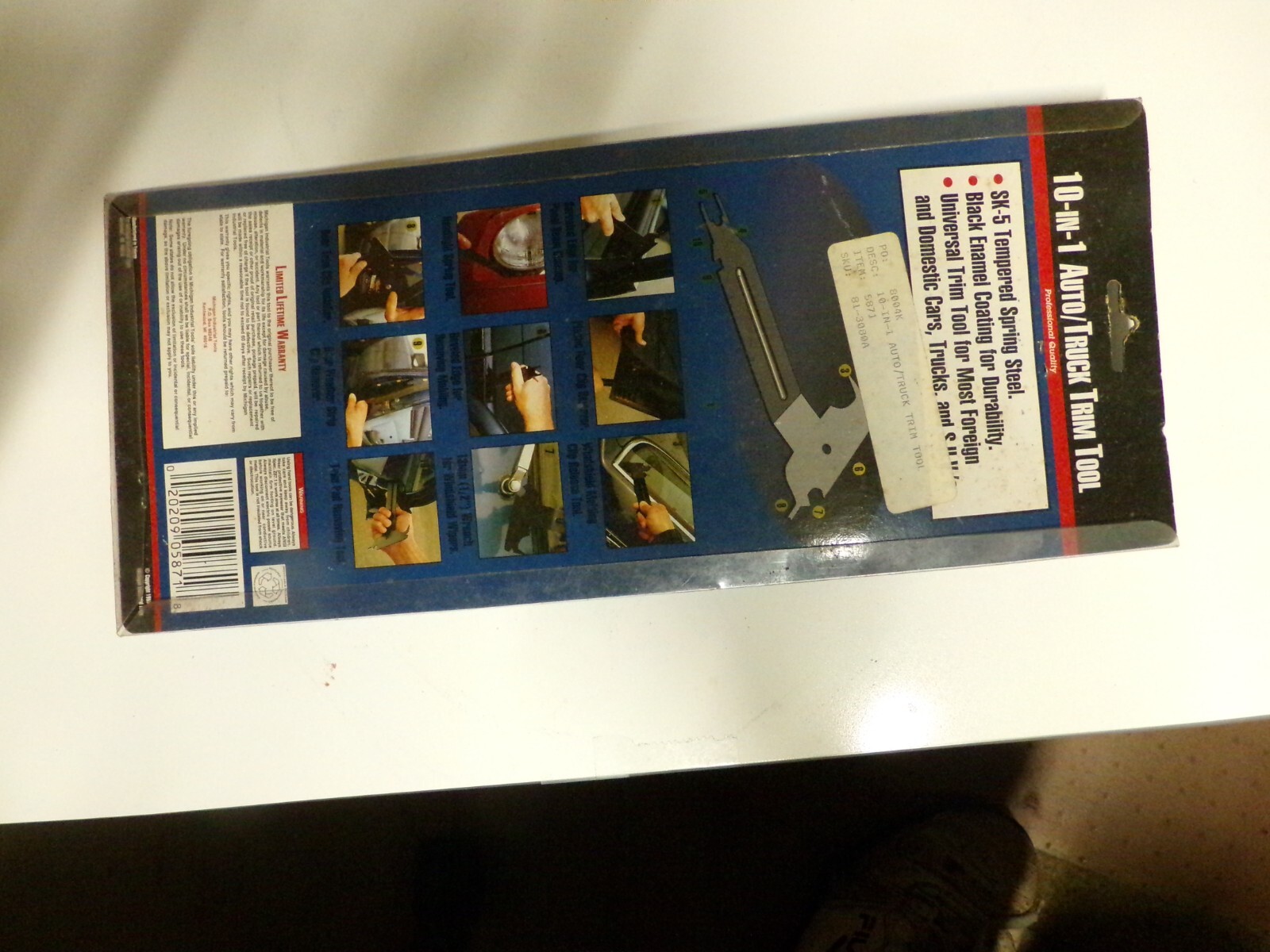 MIT / MICHIGAN INDUSTRIAL TOOL 5871 10-in-1 Auto/Truck Trim Tool