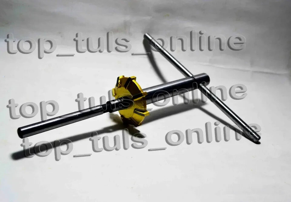 3x VALVE SEAT CUTTER CARBIDE TIPPED 34 mm 30-45-60 DEGREE