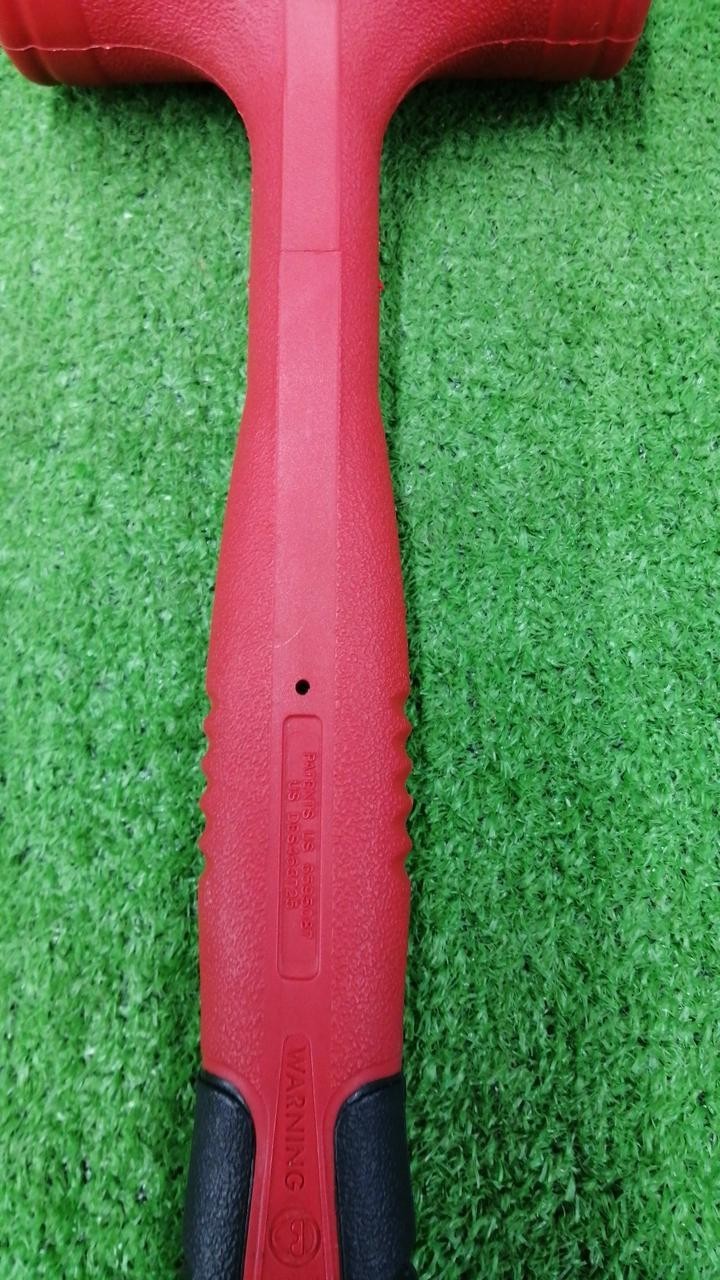 Snap-on HBFE48 48 oz Soft Grip Dead Blow Hammer Red 15″ Length