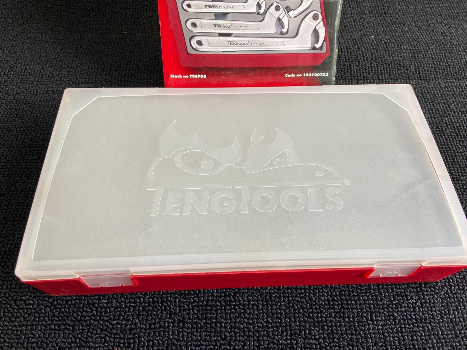 TENG TOOLS HOOK AND PIN WRENCH SET TTHP08 NOS. PLEASE READ FULL DESCRIPTION