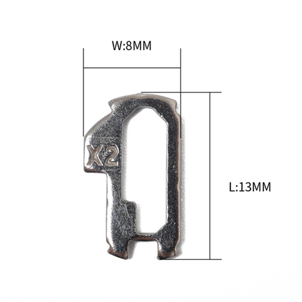 350PCS/Box For Car Lock Reed Lock Plate Auto Key Lock Repair Accessories