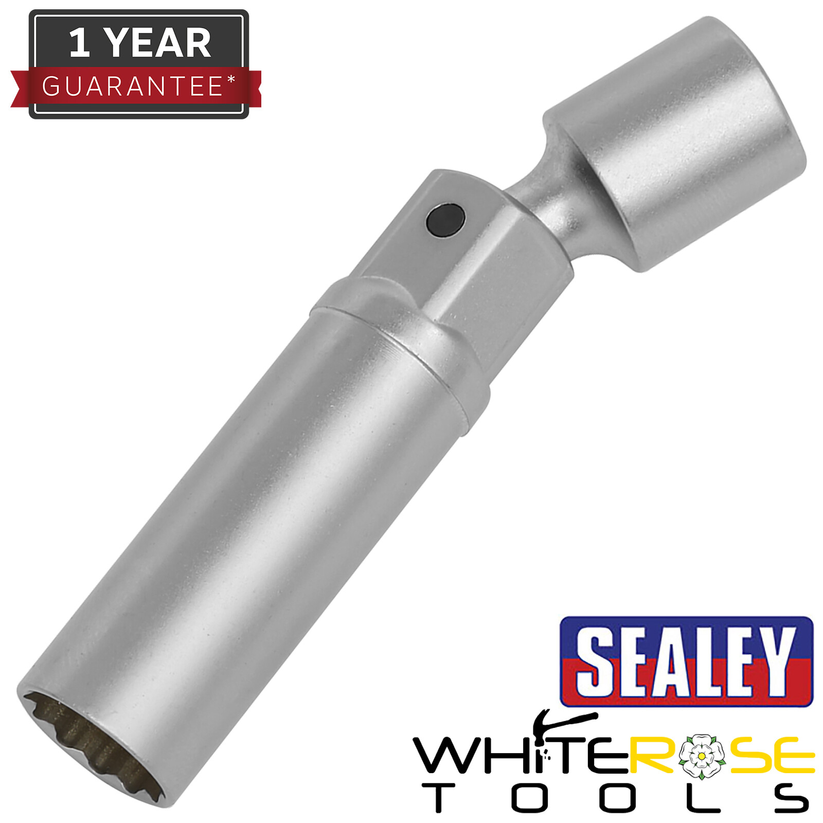 Sealey Spark Plug Socket 14mm 3/8″ Drive Universal Joint Magnetic Retainer BMW
