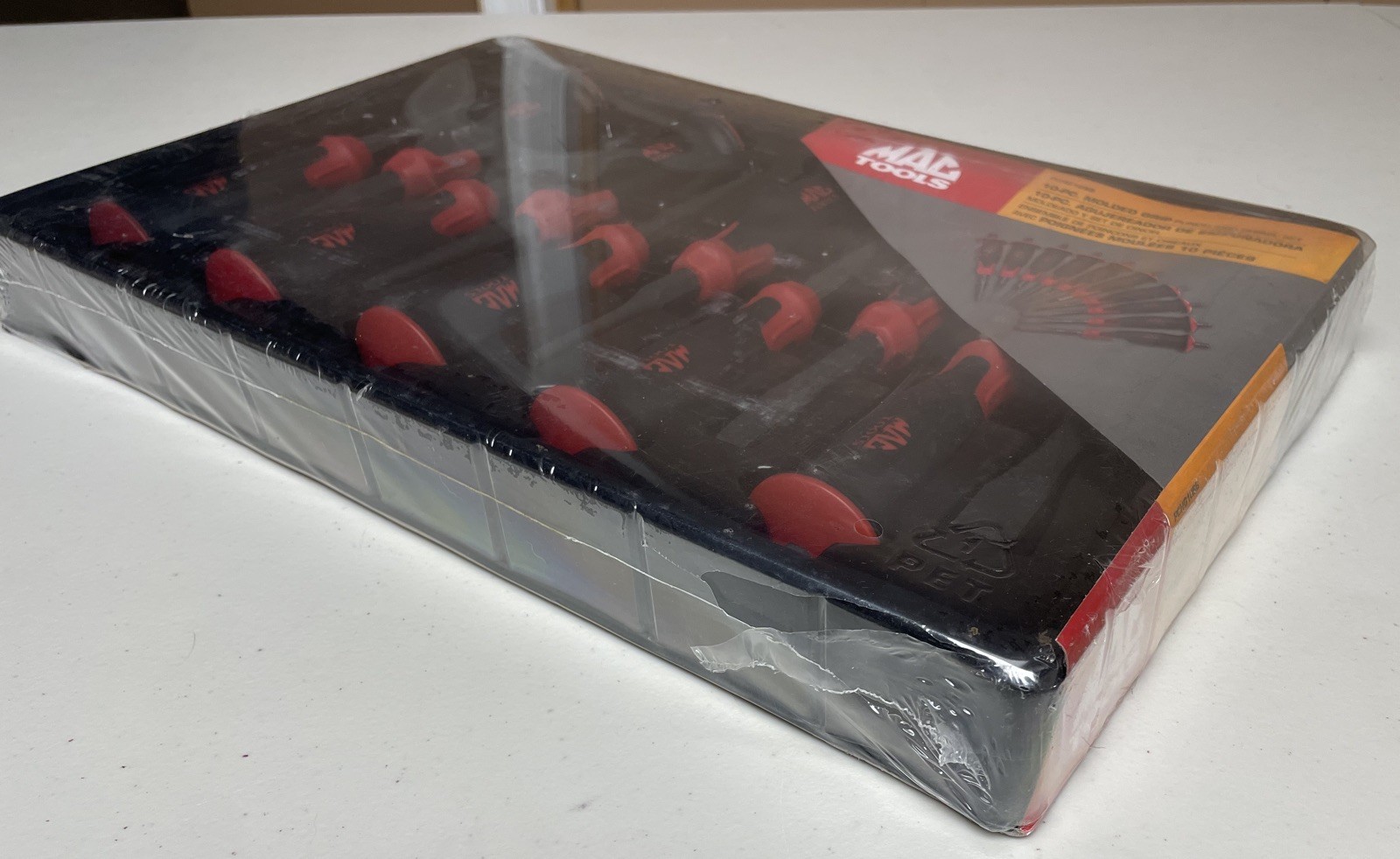 Mac Tools – Moulded Grip – 10pc Punch and Chisel Set – PCHG10SB – New In Box