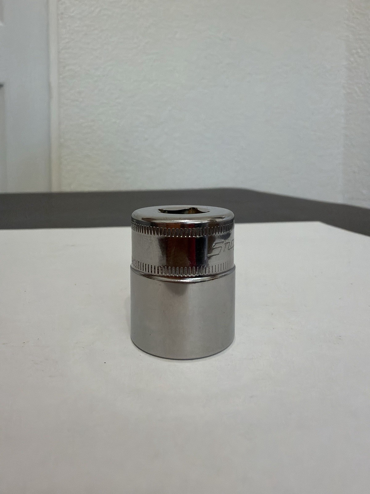 Snap On 3/8″ Drive 19MM 6PT Metric Shallow Chrome Socket USA FSM191
