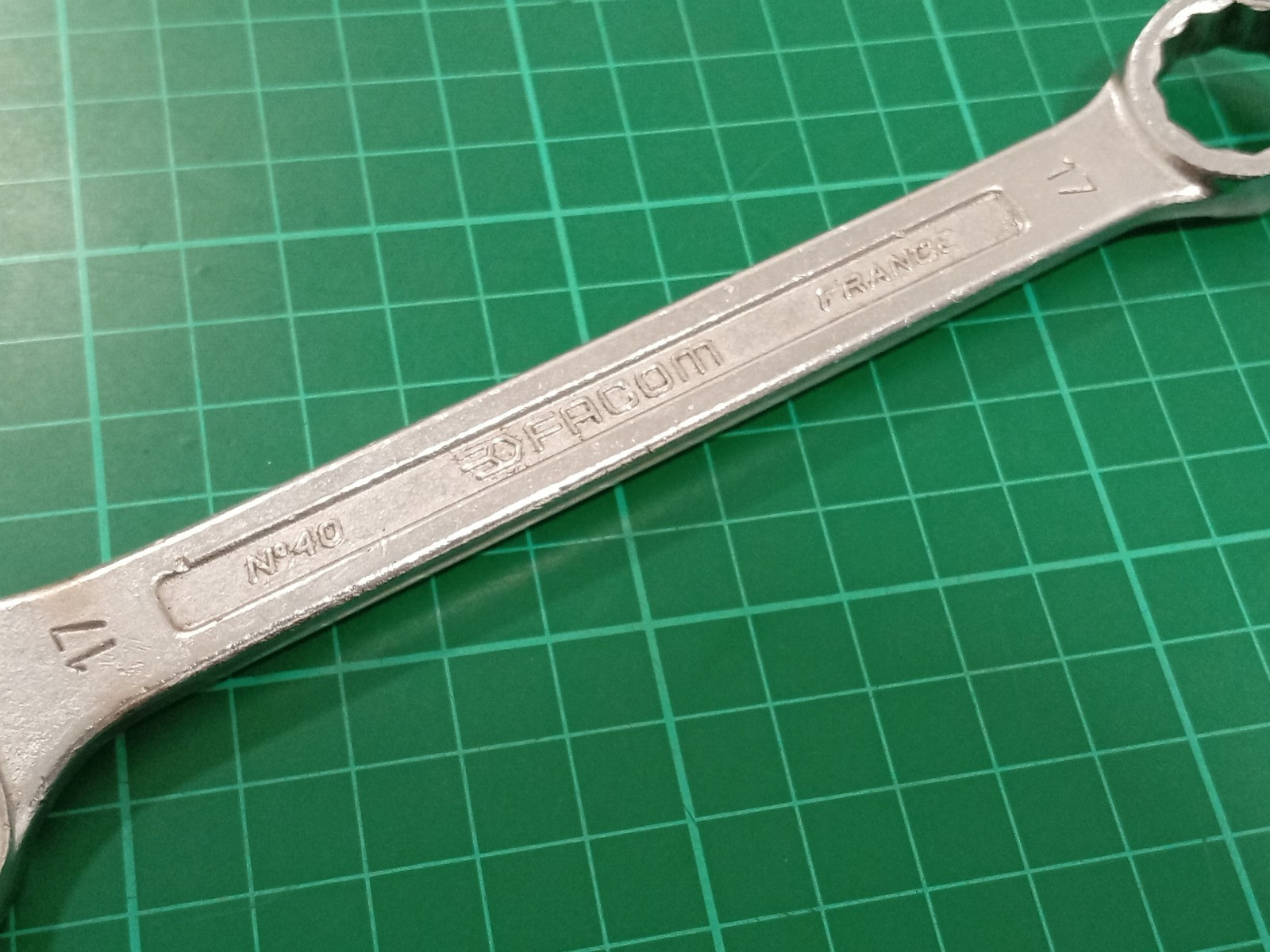 Facom No40, 17mm Vanachrome Combination Spanner, Made In France