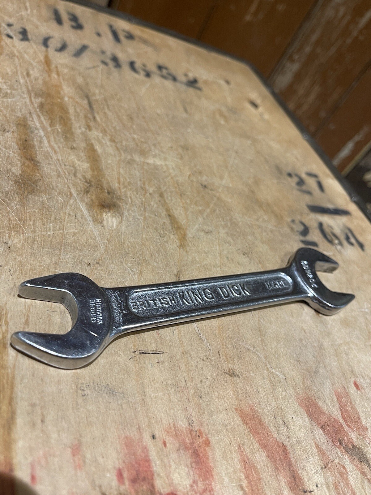 KING DICK Spanner 3/8 W And 7/16 W Tools Toolkit Woodworking Garage Industrial