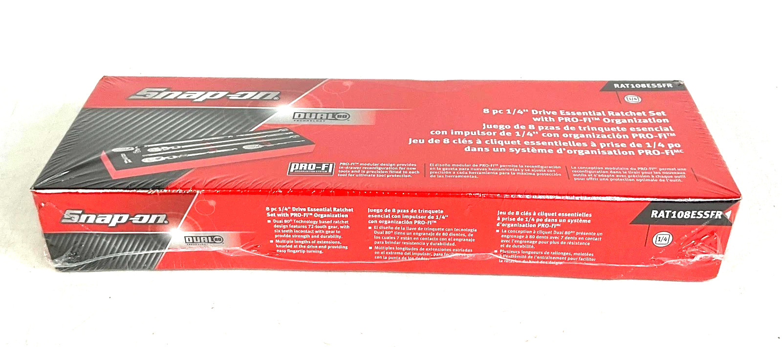 New Snap-on™ 1/4″ drive Ratchet & Extension Foam Set with TX72 TLLF72 T72MP T72
