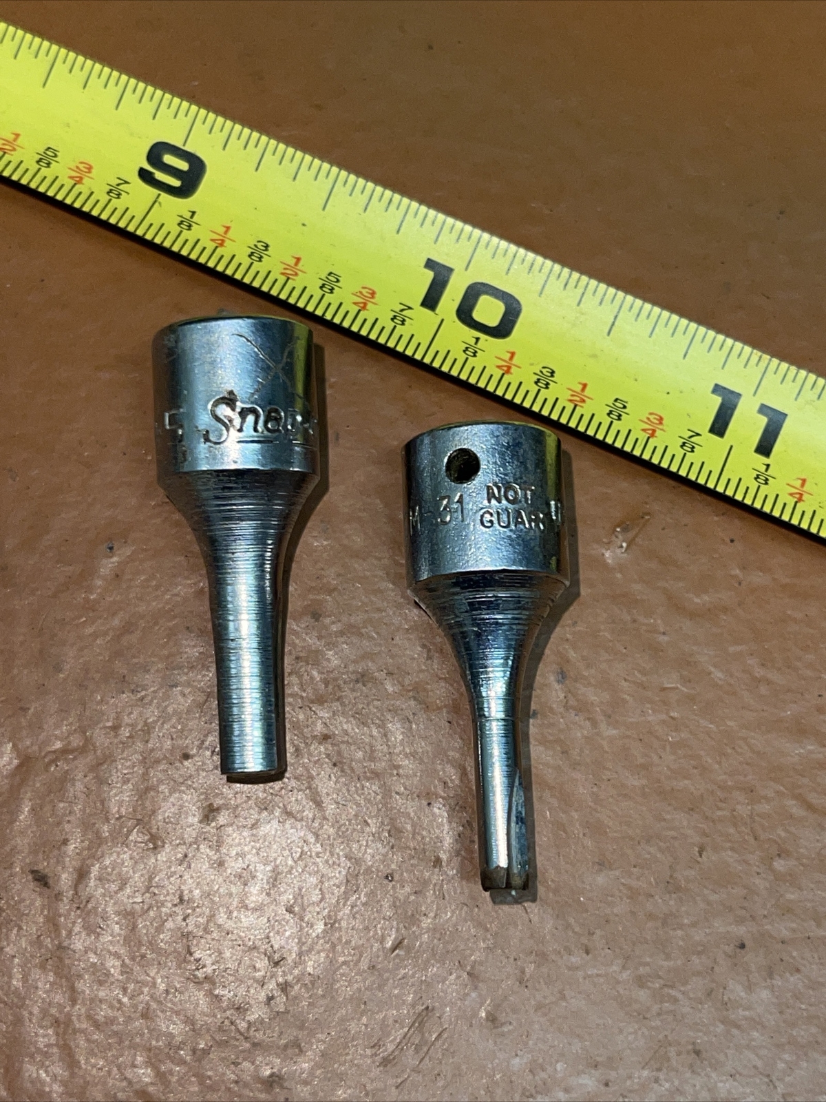 Snap on USA TM30 TM31 1/4 Drive Clutch Head Socket Set Vintage 1/4