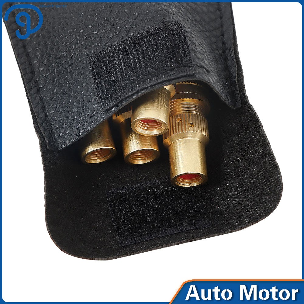 4 x Tyre Deflators Brass Air Deflator 0-60 PSI Tire Valve Core Tool Automatic