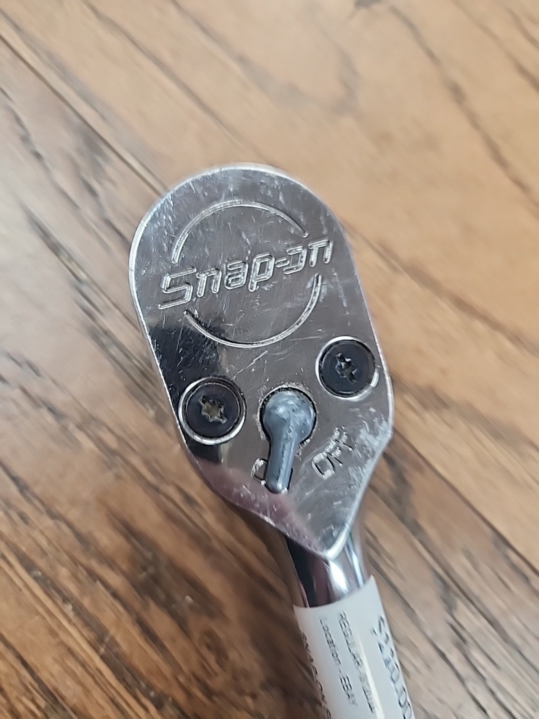 Snap-on Tools USA 1/2″ Drive Chrome Handle Ratchet S80A