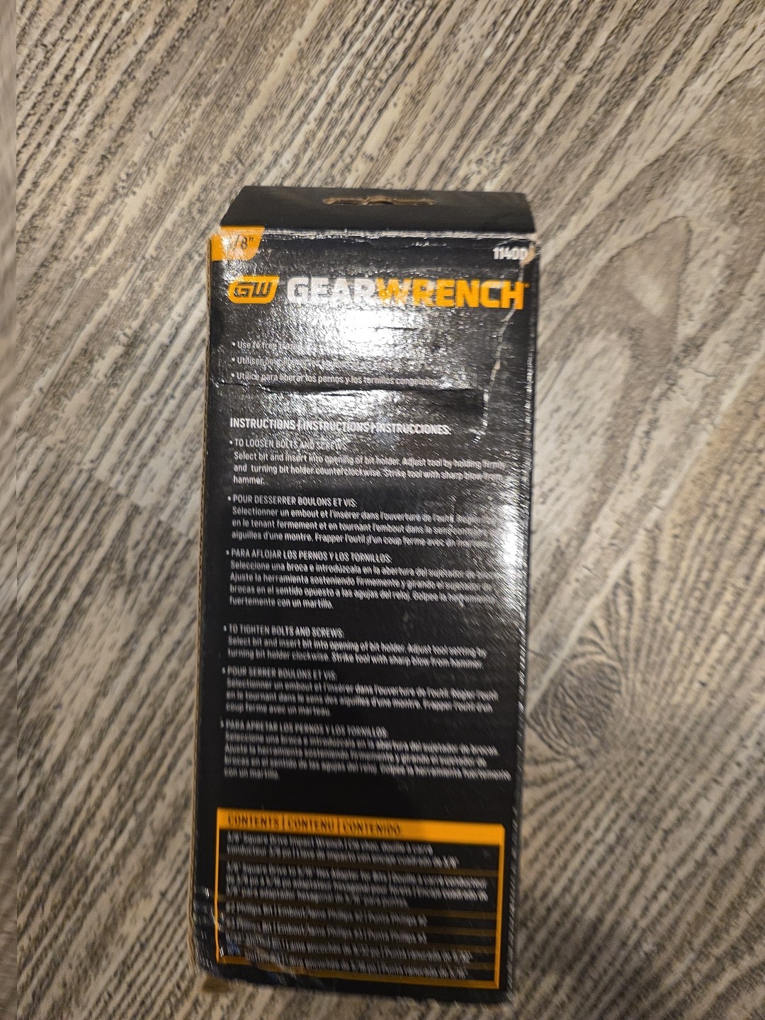 Gearwrench SAE Impact Driver 1140D