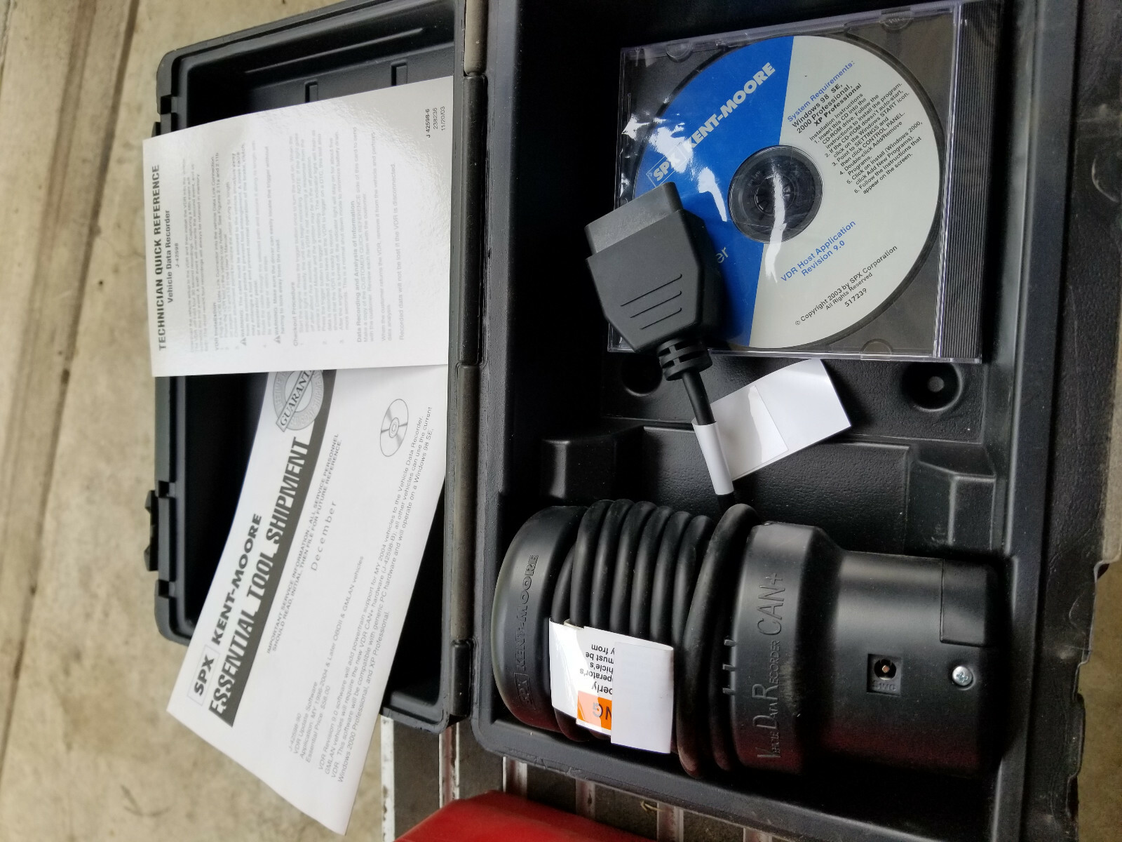 Kent Moore J-42598-B Vehicle Data Recorder CAN with software