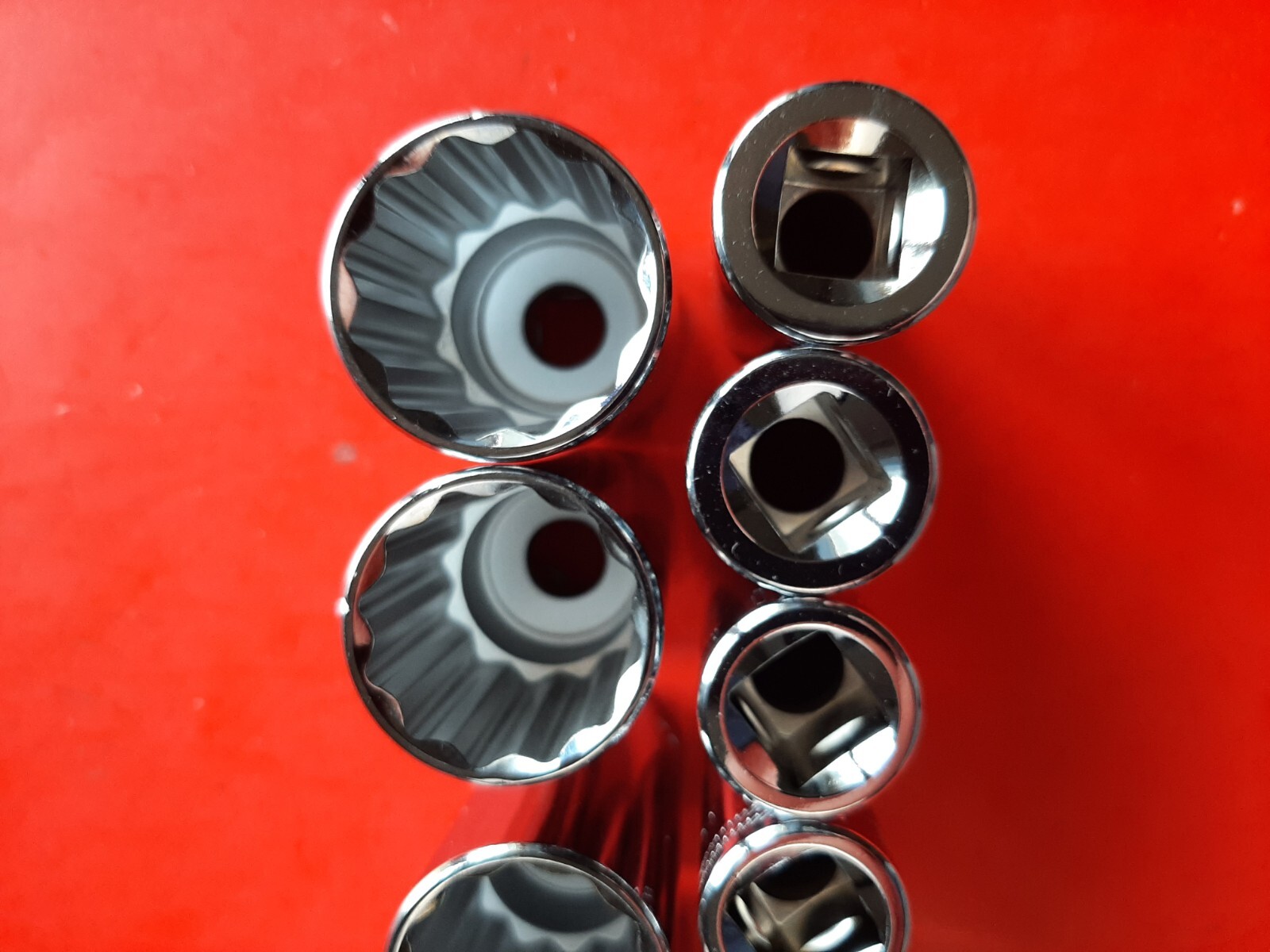 New Craftsman 13 Piece 1/2″ Drive Deep SAE 12 Point Socket Set 3/8 to 1-1/8″