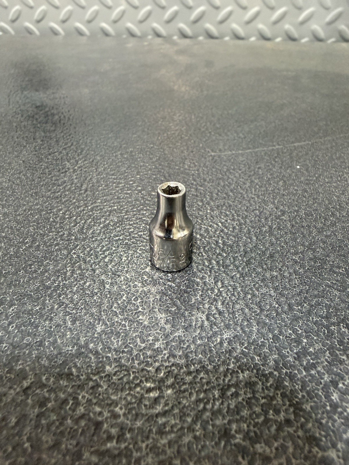 Vtg 5/32 Craftsman G-Series Part 43481 1/4″ Drive 6-Point Socket USA Made