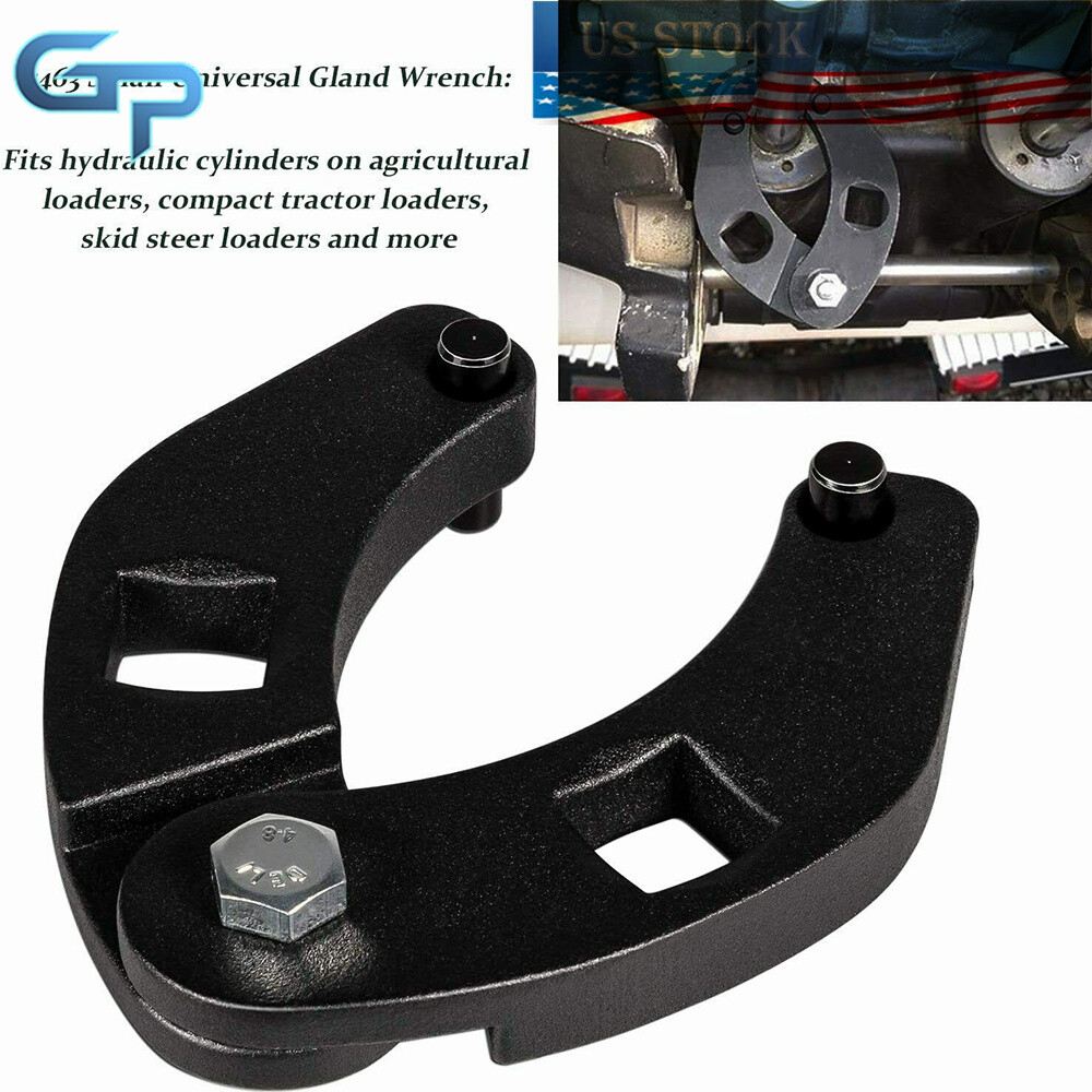 Adjustable Gland Nut Wrench 7463 Spanner Repair Tool for Hydraulic Cylinders