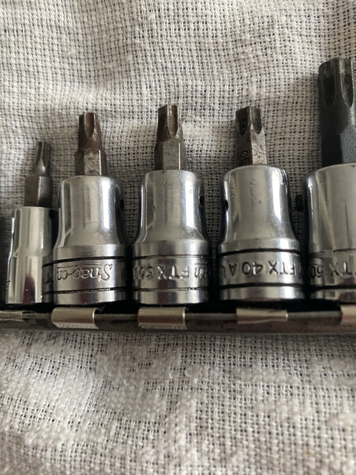 Snap On 3/8 And 1/4 Drive Torx Driver Set